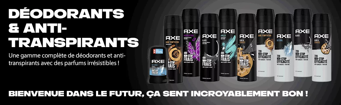 Déodorants et anti-transpirants pour hommes AXE