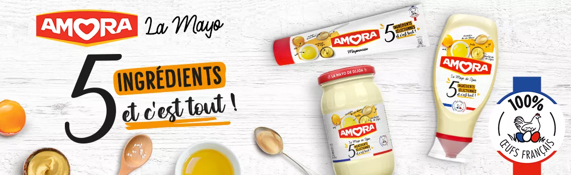 amora mayo 5 ingrédients