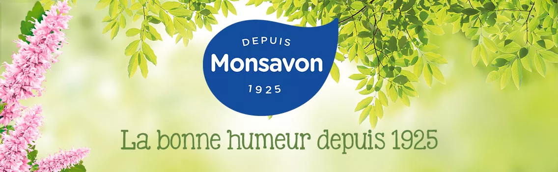 Monsavon déodorants, gels douche et savons