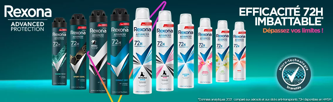 Déodorants Rexona Advanced Protection