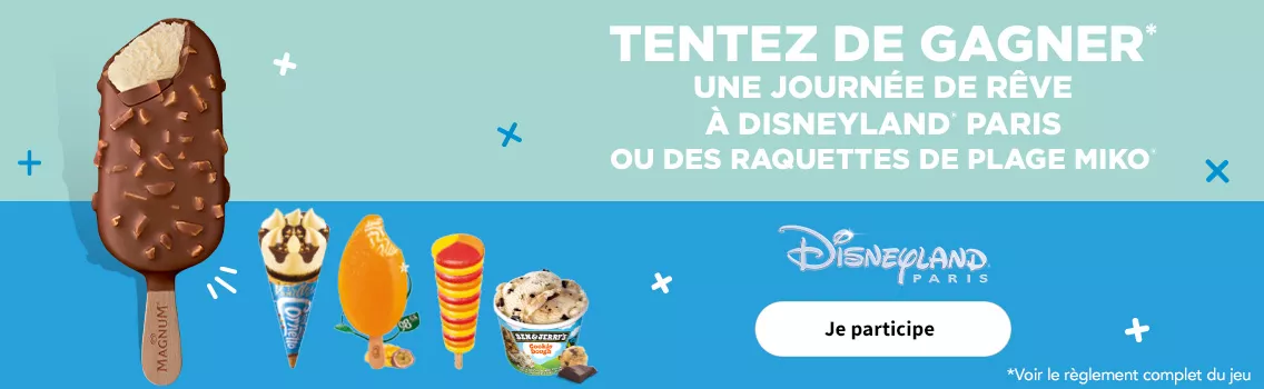 Grand jeu pour gagner une journée à Disneyland© Paris et des raquettes de plage Miko 