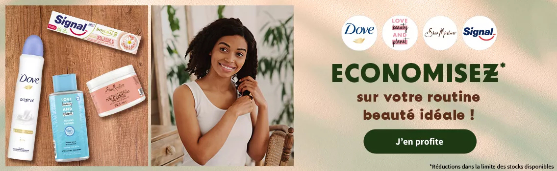 Votre routine beauté avec Dove Signal Love Beauty and Planet SheaMoisure