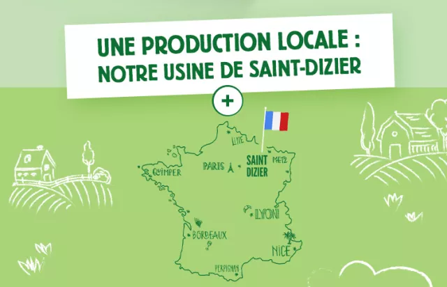 Carte d'Or crème glacées fabrication locale française Saint-Dizier