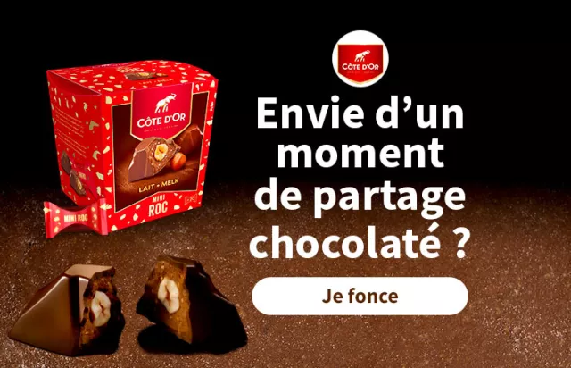 Toutes les promotions de Chocolat côte d'or - Trouvez et découvrez