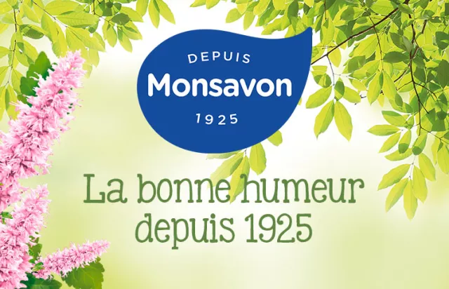 Monsavon déodorants, gels douche et savons
