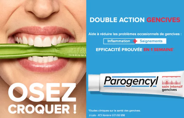 Règlez vos problèmes de gencives avec Parogencyl