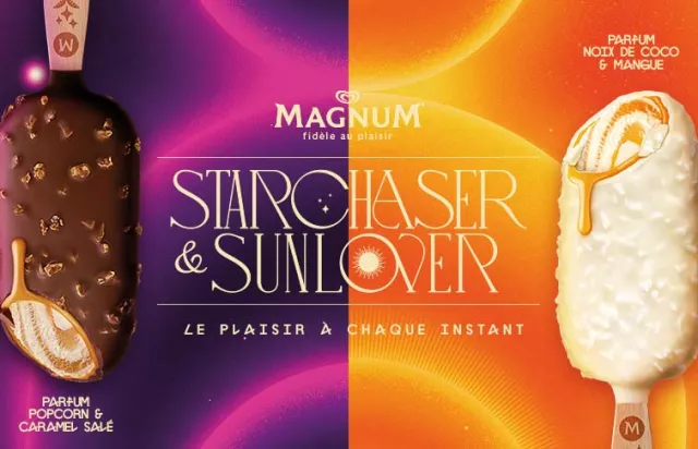 Nouveaux Magnum Starchaser et Sunlover le plaisir à chaque instant