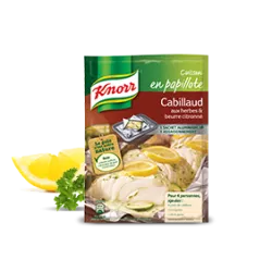 Knorr Sachet cuisson Cabillaud