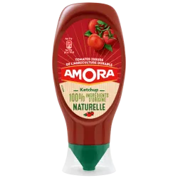 Amora Ketchup 100% d'ingrédients d'origine naturelle