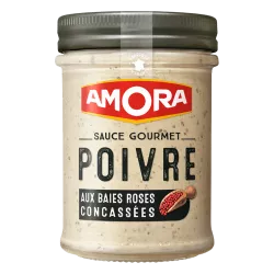 Image_Sauce Gourmet Poivre aux baies roses concassées Amora®	
