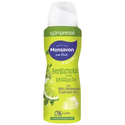 Déodorant Monsavon Bergamote Talc Compressé