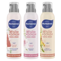 Mousses de douche Monsavon