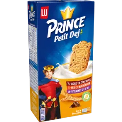 Un packet de biscuit Prince Petit Dej Nature