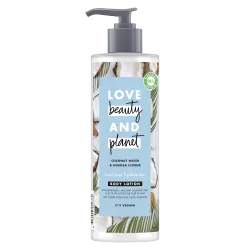 Lait Corps Hydratation Love Beauty and Planet Naturel Coco Mimosa Vegan