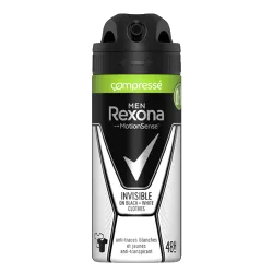 REXONA Men Anti-transpirant Compressé Invisible Black & White 100 ml