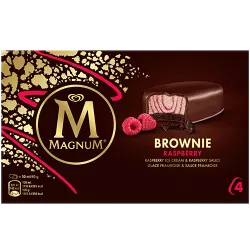 Magnum brownie framboise chocolat glace plaisir nouveau