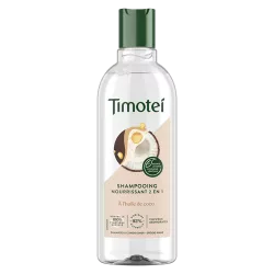 Timotei shampooing Nourrissant 2 en 1 cheveux déshydratés. 92% d’ingrédients d’origine naturelle. 