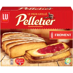 Pack des tartines Pelletier Pain Grillé au Froment