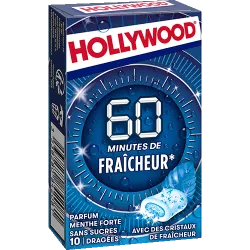 Hollywood 60 Minutes de Fraîcheur* parfum menthe forte