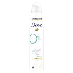 Dove, Déodorant, Sensitive, 0% alcool,anti-irritation, efficacité 48h.