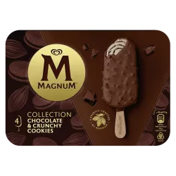 Magnum Chocolat & Crunchy Cookies chocolat glace nouveau biscuit plaisir
