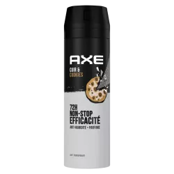 AXE cuir & cookies anti-transpirant bodyspray format 200ml