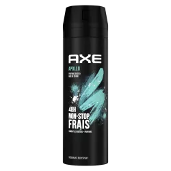AXE, déodorant homme bodyspray, Apollo, 48h Frais, Plus Frais Plus Longtemps.