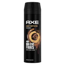AXE, déodorant homme bodyspray, Dark Temptation, 48h Frais, Plus Frais Plus Longtemps