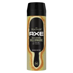 AXE magnum billionaire déodorant format 200 ml bodyspray parfum caramel 
