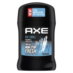 AXE ice chill parfum menthe glaciale et citron stick déodorant format  