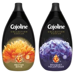 2 références d’assouplissants Cajoline de la gamme Collection Parfum
