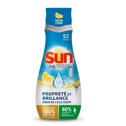 Sun Gel Lave-Vaisselle Tout En 1 Citron