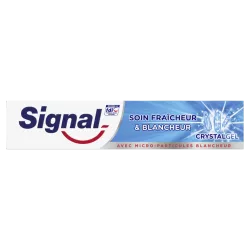 SIGNAL Dentifrice Soin Fraîcheur & Blancheur Crystal Gel