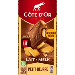 Tablette de chocolat au lait
