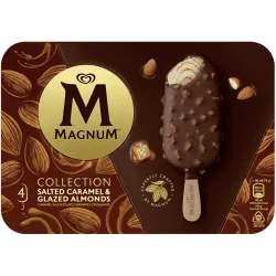 Magnum Caramel salé amandes chocolat glace plaisir nouveau