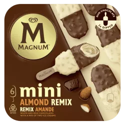 Magnum Glace Bâtonnet Mini Amande Remix