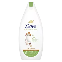 Gel Douche Dove Soin par Nature Huile de Coco 