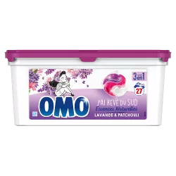 OMO Capsules 3en1 Lavande & Patchouli
