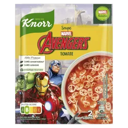 soupe déshydratée Tomate Avengers Disney® par Knorr®