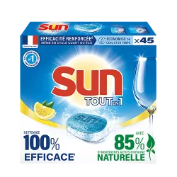 SUN Tablettes Tout En 1 Citron Ecolabel