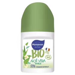 Déodorant bio Monsavon bille aloe vera vanille