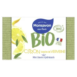 Savon hydratant Monsavon bio citron verveine