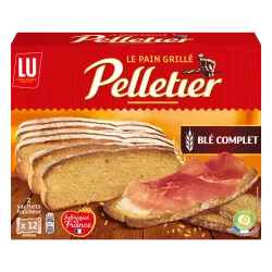 pelletier pain grillé complet