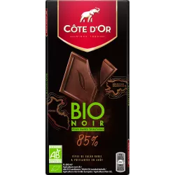 Chocolat Côte d'Or Bio Noir 85%