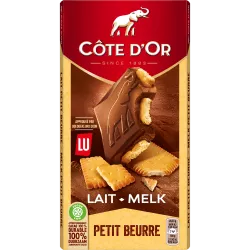 Tablette de chocolat au lait