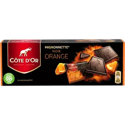 Promotion Côte d'Or Chocolat bloc noir amandes entières, Lot de 2x180g