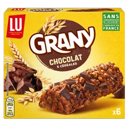 Barres Grany au chocolat