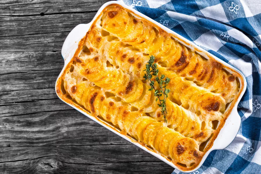 Une recette de gratin dauphinois