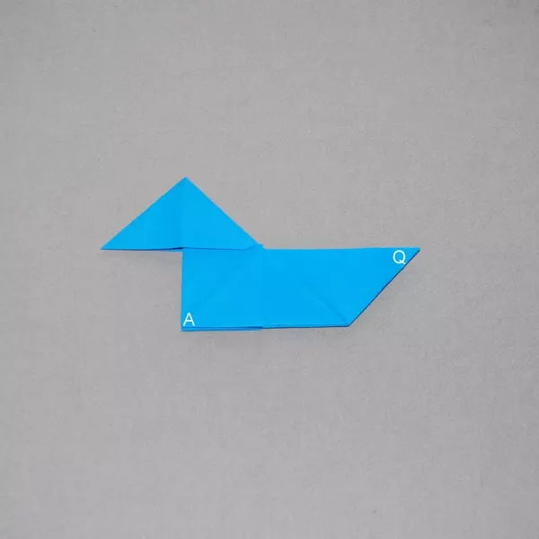 Etape 10 de l'origami