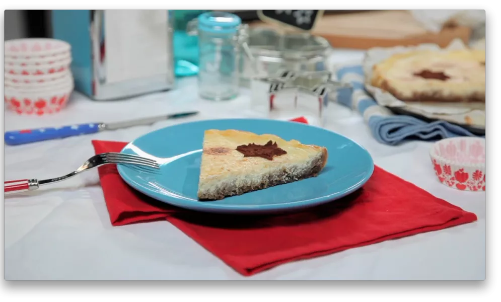 Cheese cake au citron vert avec Philadelphia® et Bastogne®